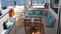 Catamaran ROSE OF JERICHO -  Cockpit and Aft Deck